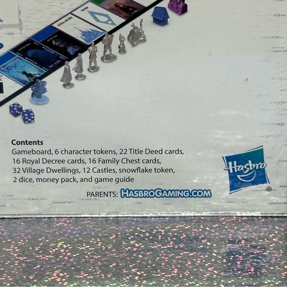 Disney Frozen II Monopoly Game Toy Hasbro Gaming New Sealed - Picture 8 of 14